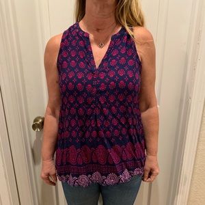 Faded glory purple blouse